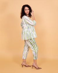 Thumbnail for Green tie and dye coord set