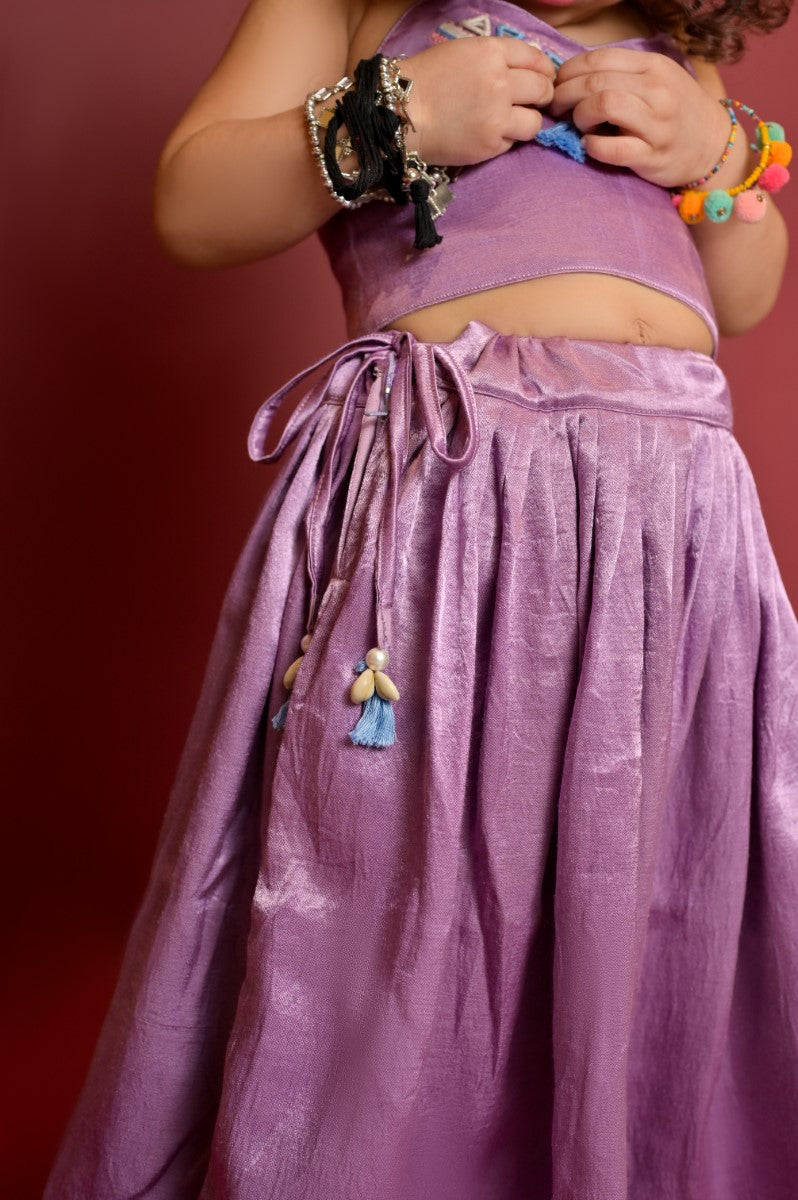 Lilac Delight Chaniya Choli Set