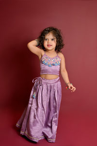 Thumbnail for Lilac Delight Chaniya Choli Set