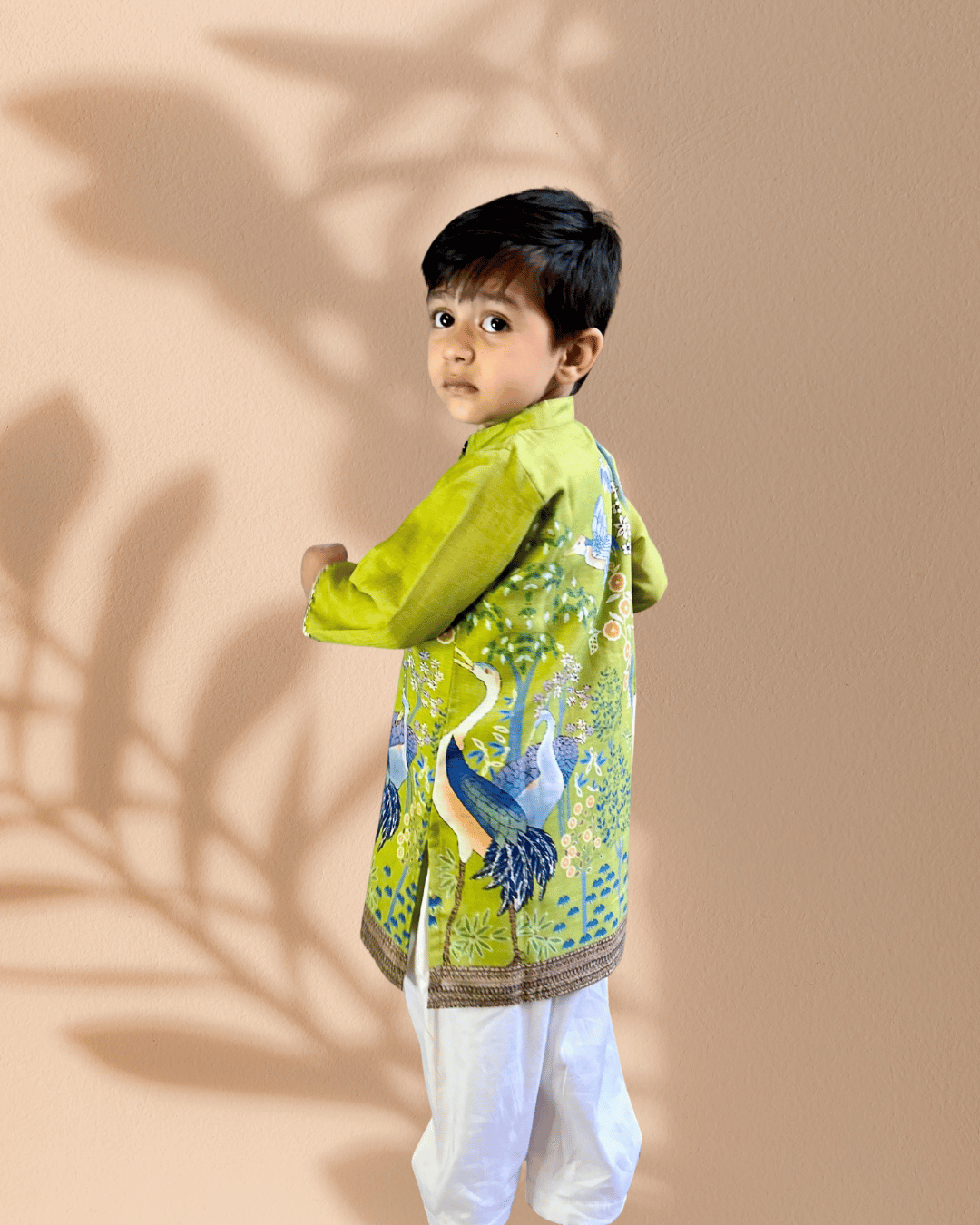 Digital Print Kurta Pajama Set for Boys