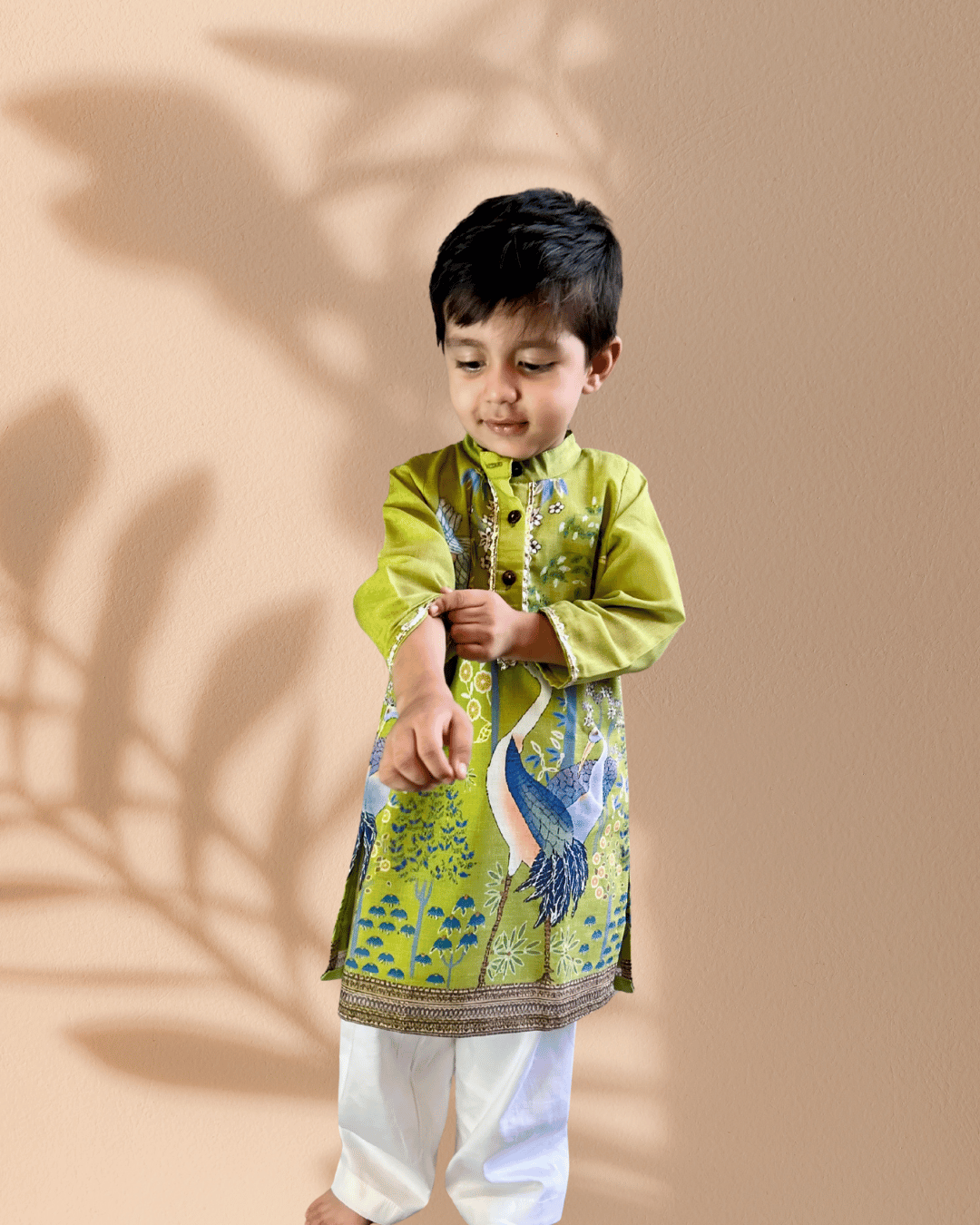 Digital Print Kurta Pajama Set for Boys
