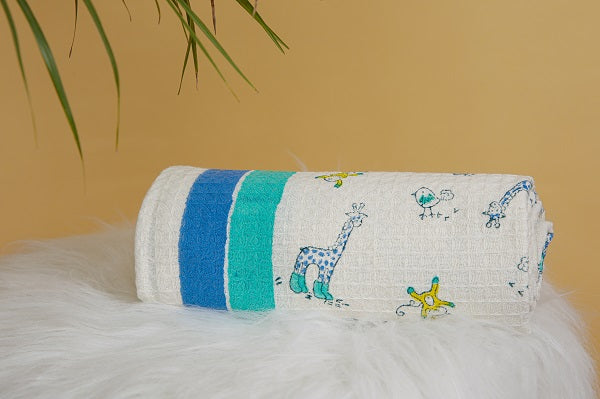 Giraffe Print Premium Cotton Towel