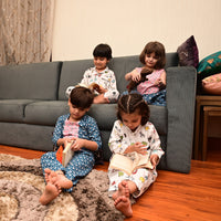 Thumbnail for Boy & Girl Soft Cotton Nightwear Twinning Set Duo