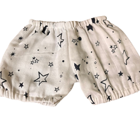 Thumbnail for White Muslin Infant Jhabla With Bloomers