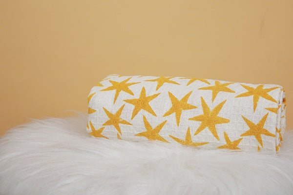 Star Print Premium Cotton Towel