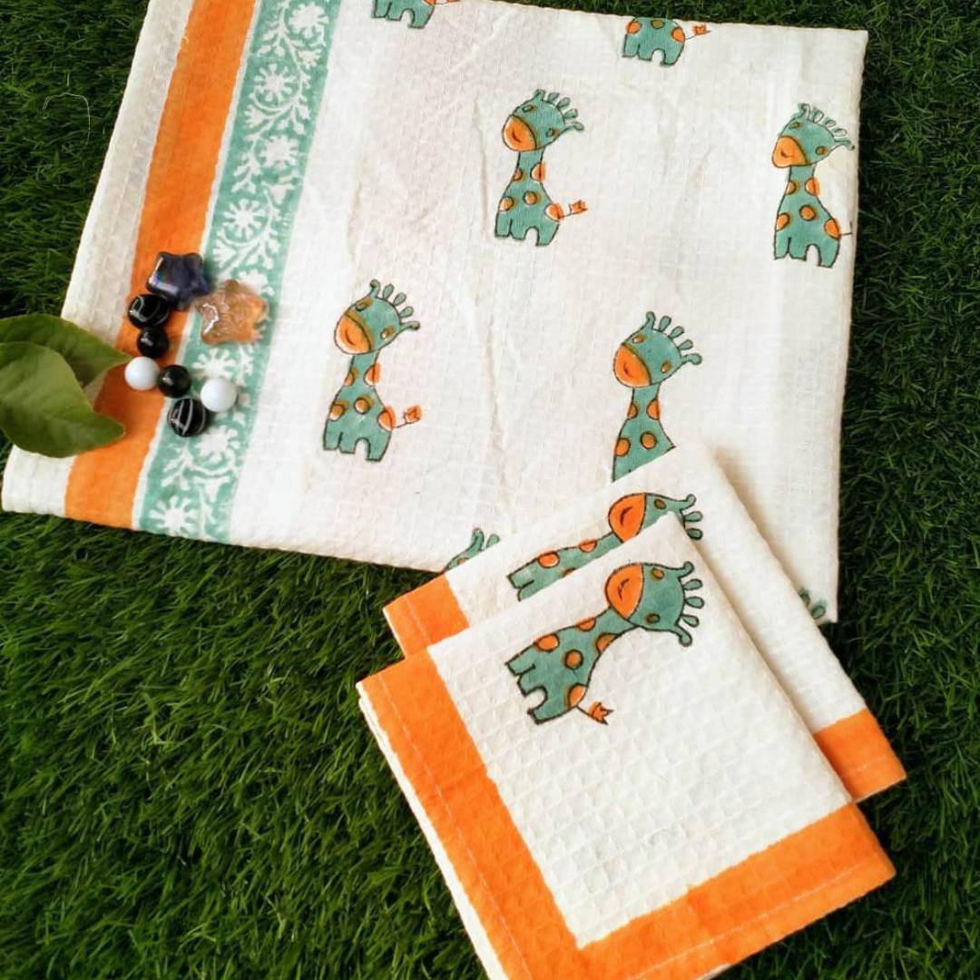Premium Cotton Face Towel (set of 2)