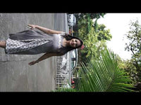 Grey Sleeveless Dress for Moms