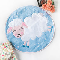 Thumbnail for Sheep Theme Quilted Play Mat
