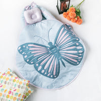 Thumbnail for Butterfly Theme Quilted Play Mat