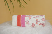 Thumbnail for Butterfly Print Premium Cotton Towel