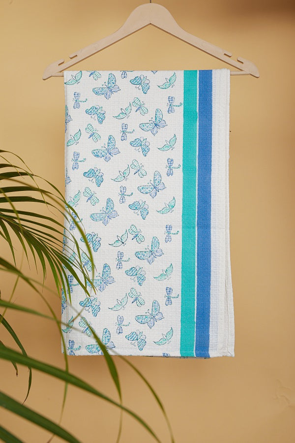 Butterfly PrintPremium Cotton Towel