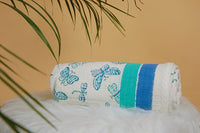 Thumbnail for Butterfly PrintPremium Cotton Towel
