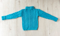 Thumbnail for Powder Blue Full Sleeves Infant Pullover
